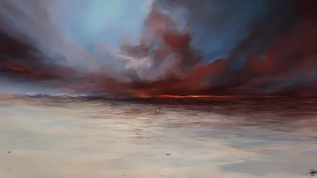 #13 Shore Fire Sunset