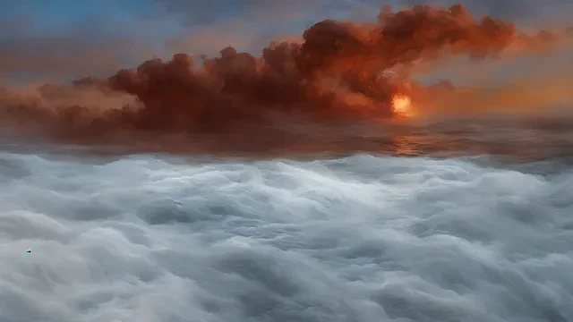 #93 Tumultuous Sunset